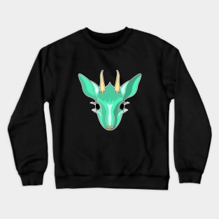 cyan kirk dik dik face cartoon Crewneck Sweatshirt